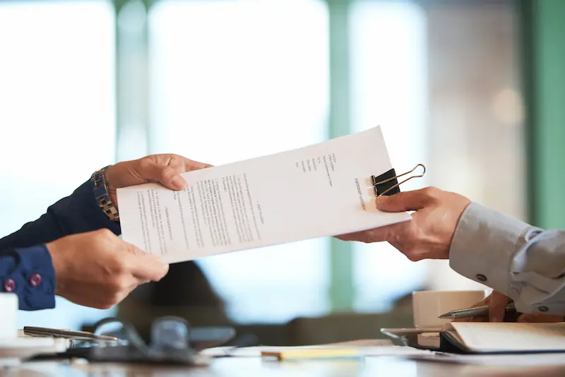 entrega contrato