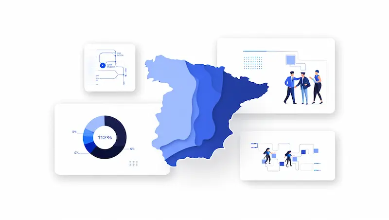 infografía estadistica españa